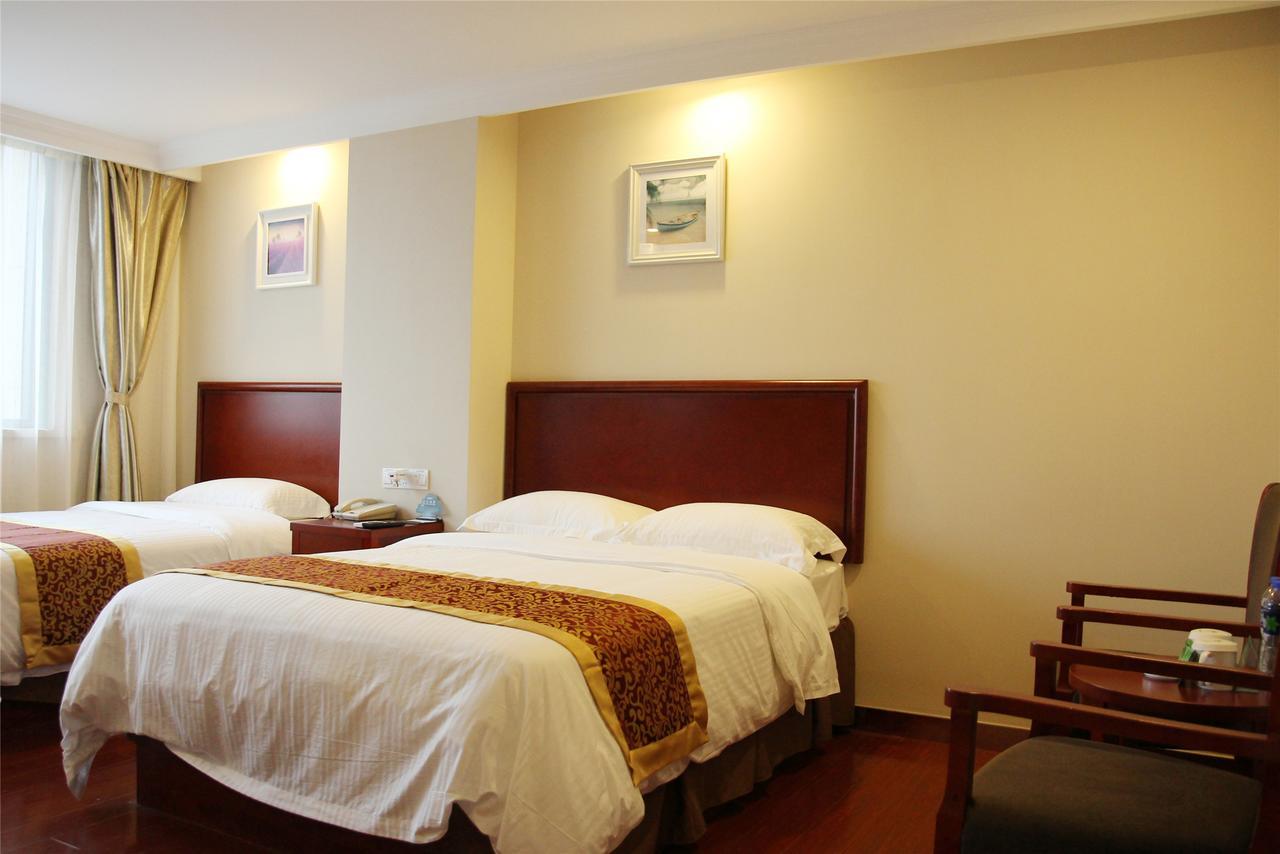 Greentree Inn Shandong Heze Mudan Road Bus Terminal Station Express Hotel Exterior photo