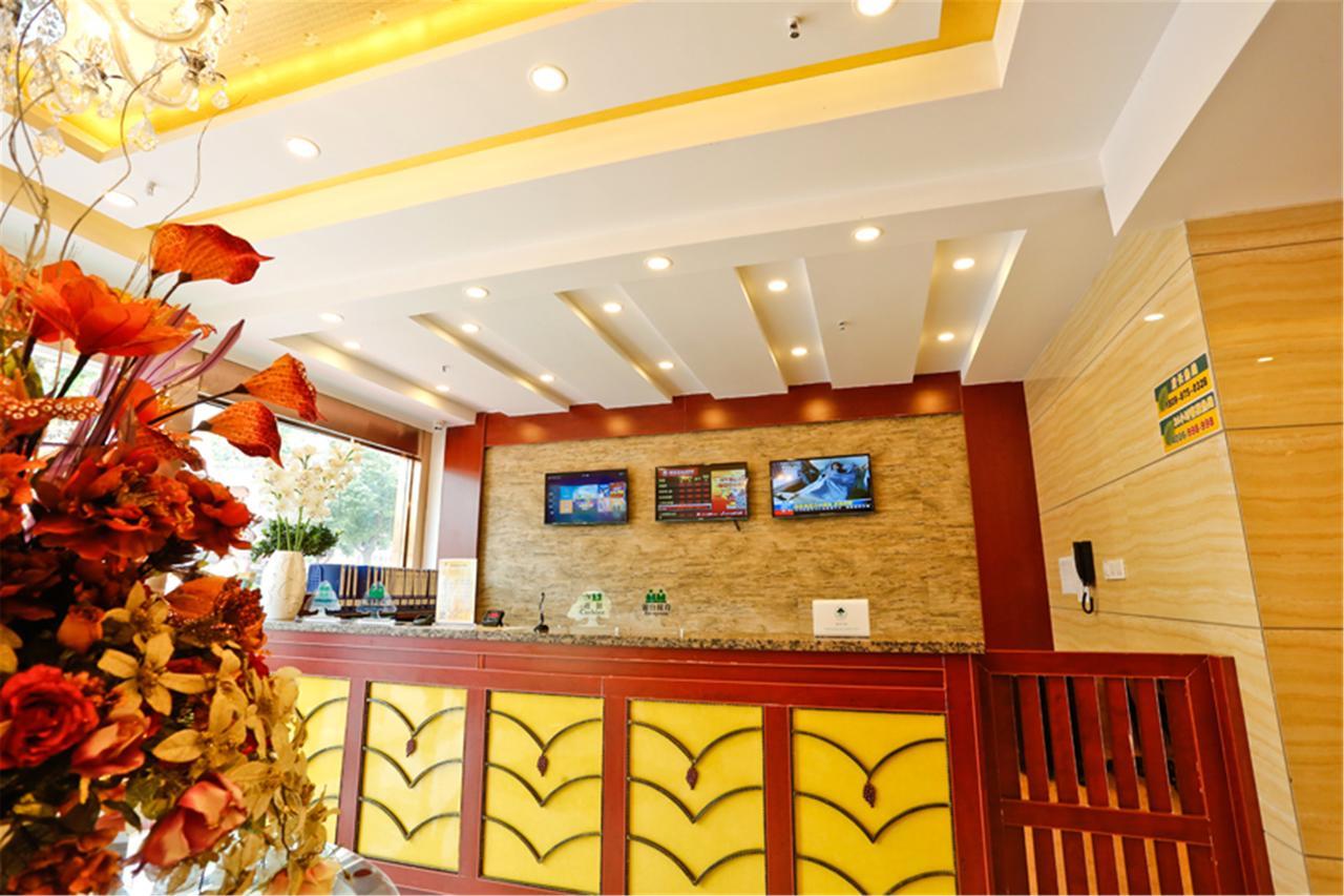 Greentree Inn Shandong Heze Mudan Road Bus Terminal Station Express Hotel Exterior photo