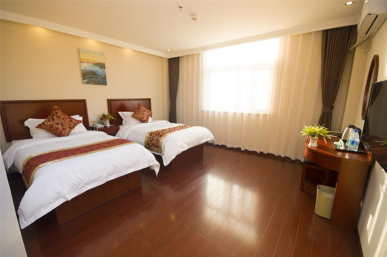 Greentree Inn Shandong Heze Mudan Road Bus Terminal Station Express Hotel Exterior photo