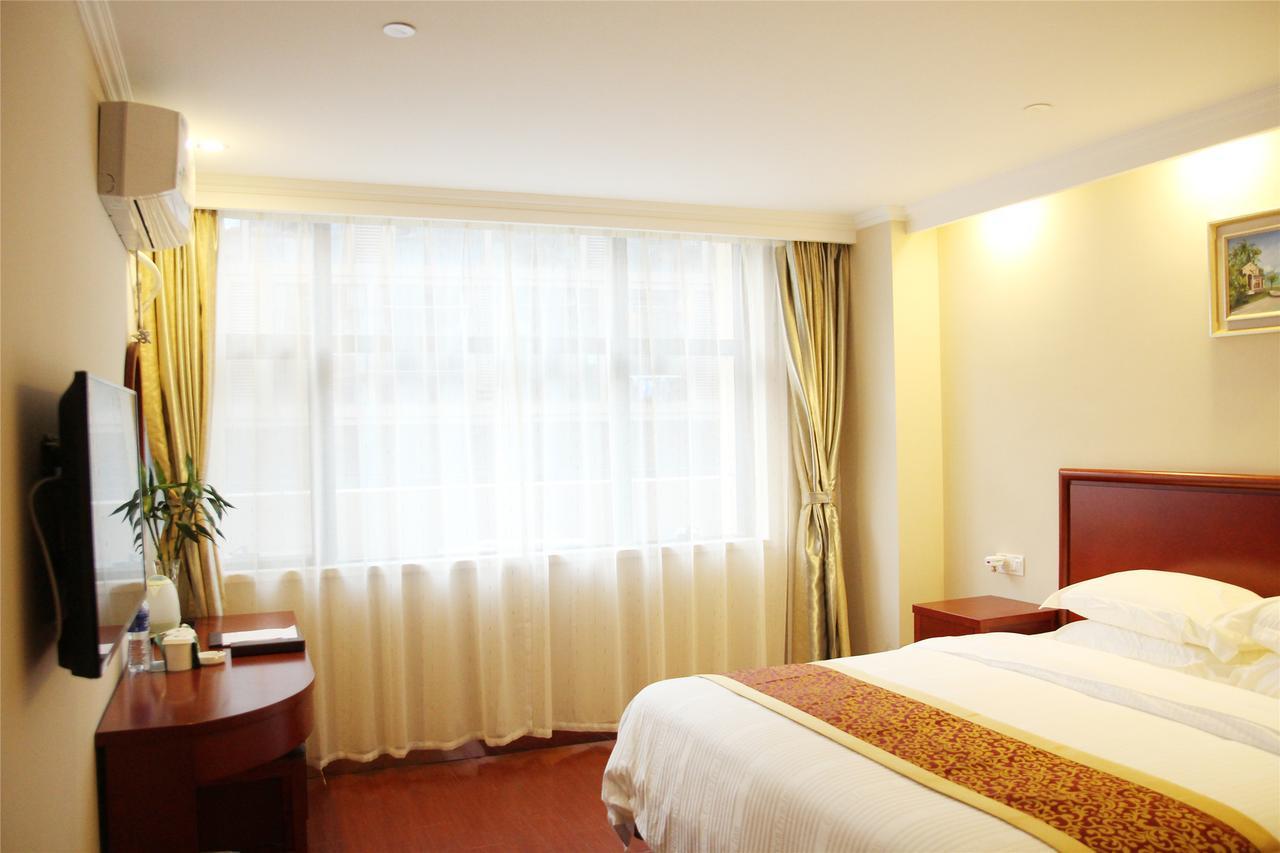 Greentree Inn Shandong Heze Mudan Road Bus Terminal Station Express Hotel Exterior photo